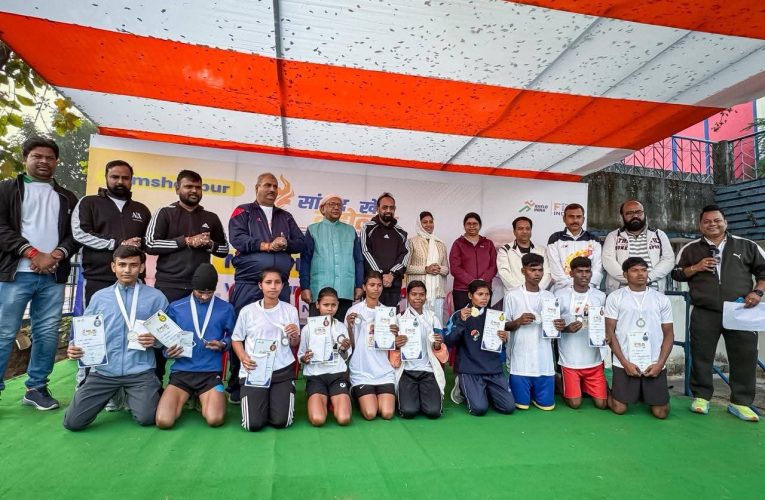 प्रधानमंत्री नरेंद्र मोदी की प्रेरणा से “सांसद खेल महोत्सव” के तहत जमशेदपुर में 5 km मैराथन का सफल आयोजन