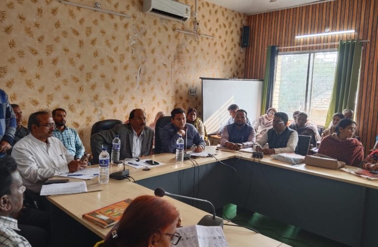 उप निर्वाचन पदाधिकारी की बैठक: बीएलओ को मैपिंग कार्य तेजी से पूरा करने का निर्देश