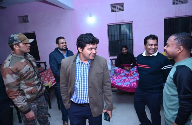 डीसी ने आश्रय गृह का किया निरीक्षण, मूलभूत सुविधा सुनिश्चित करने का निर्देश