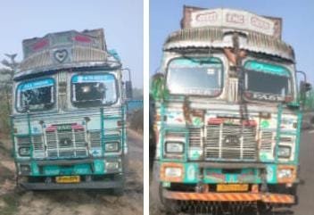 बालूमाथ पुलिस बड़ी सफलता, अवैध कोयला लदे दो जप्त चालक फरार