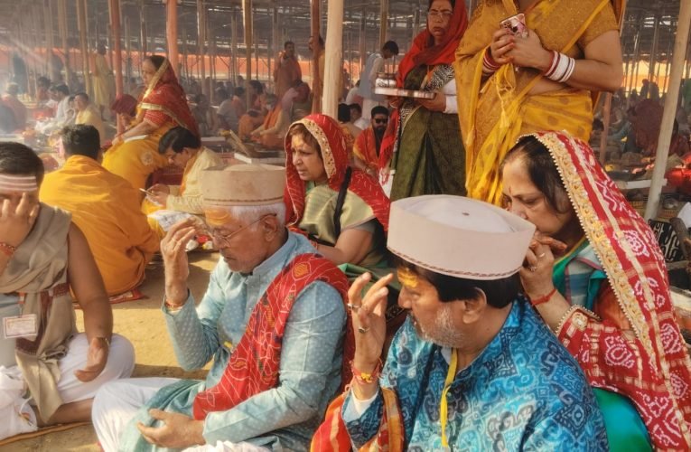 “देवघर में अति रुद्र महायज्ञ का दिव्य और ऐतिहासिक समापन