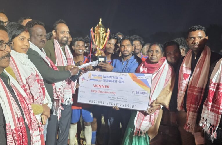 खेल से खिलेगा भारत – सांसद विद्युत बरण महतो