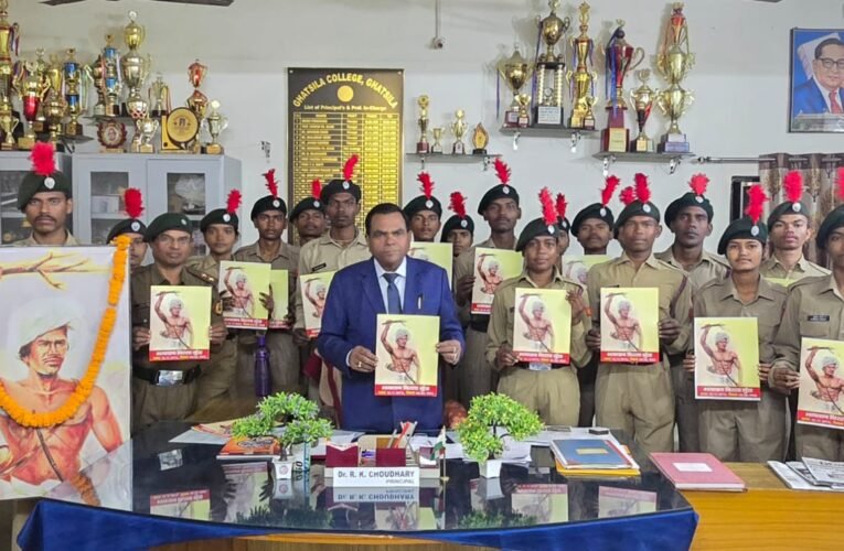 घाटशिला कॉलेज एनसीसी का बिरसा मुंडा पद‌यात्रा 21 को