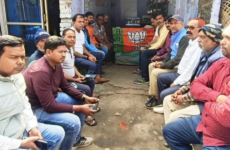 सौंदा डी पंचायत में बूथ स्तर पर कार्यकर्ताओं ने सुना 2026 का बजट भाषण